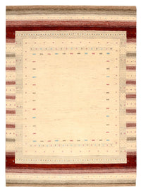Gabbeh-mattan - Loribaft Indus - 238 x 174 cm - ljusbeige
