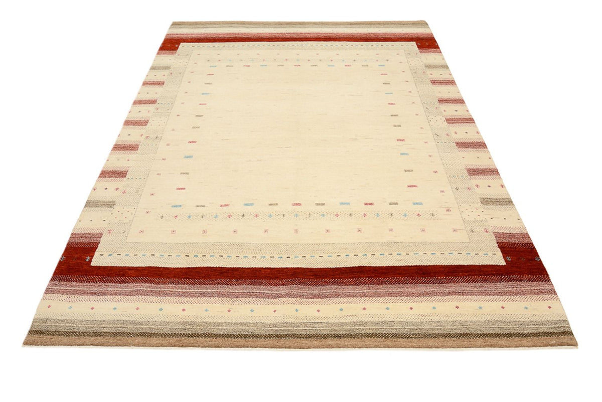 Gabbeh-mattan - Loribaft Indus - 238 x 174 cm - ljusbeige