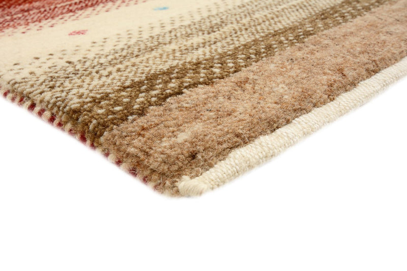 Gabbeh-mattan - Loribaft Indus - 240 x 175 cm - ljusbeige