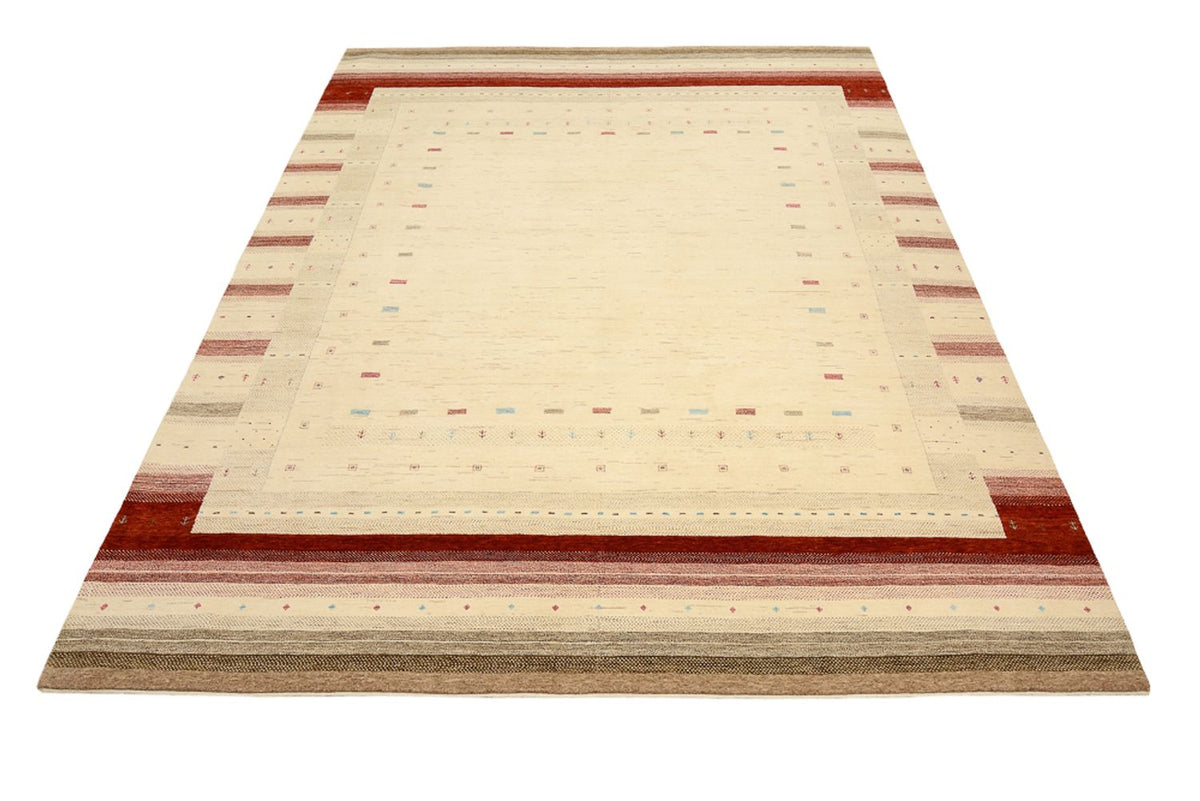 Gabbeh-mattan - Loribaft Indus - 319 x 251 cm - ljusbeige