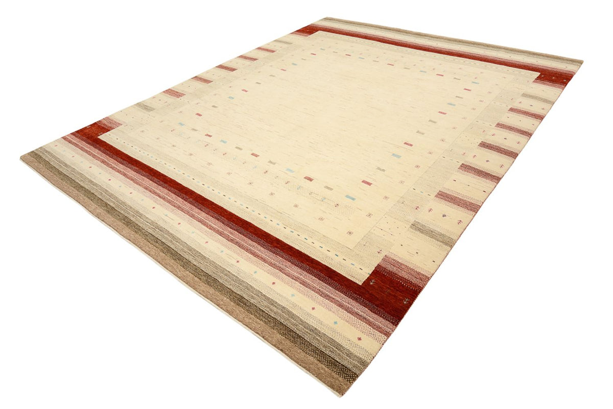 Gabbeh-mattan - Loribaft Indus - 319 x 251 cm - ljusbeige