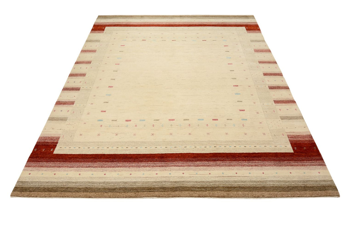 Gabbeh-mattan - Loribaft Indus - 319 x 251 cm - ljusbeige