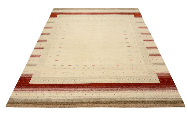 Gabbeh-mattan - Loribaft Indus - 319 x 251 cm - ljusbeige