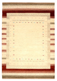 Gabbeh-mattan - Loribaft Indus - 304 x 205 cm - ljusbeige