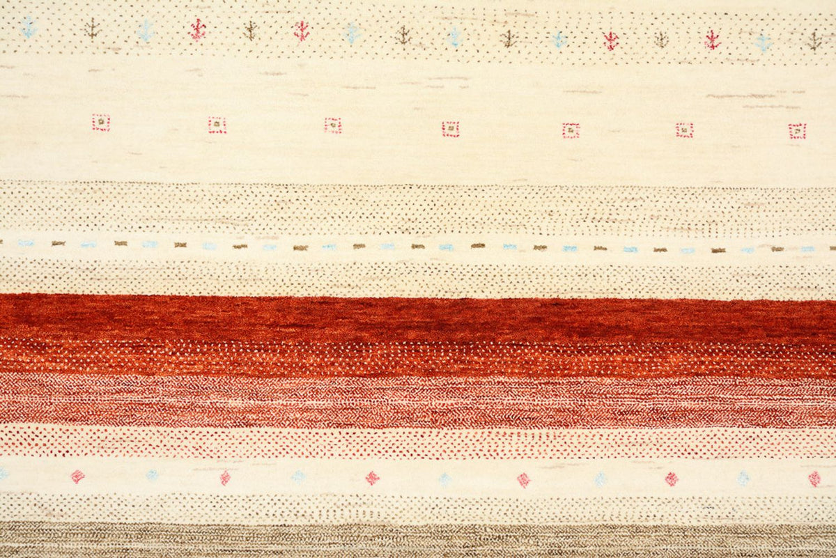 Gabbeh-mattan - Loribaft Indus - 304 x 205 cm - ljusbeige