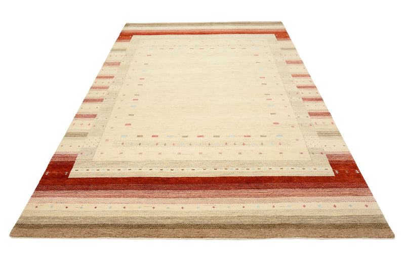 Gabbeh-mattan - Loribaft Indus - 304 x 205 cm - ljusbeige
