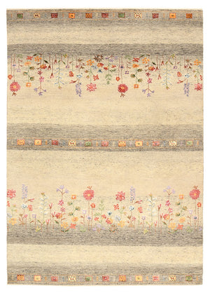 Gabbeh-mattan - Loribaft Indus - 244 x 173 cm - ljusbeige