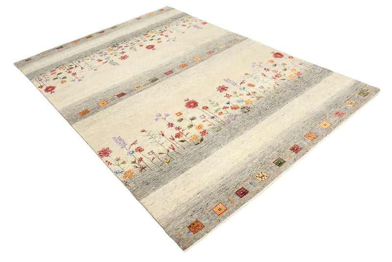 Gabbeh-mattan - Loribaft Indus - 244 x 173 cm - ljusbeige
