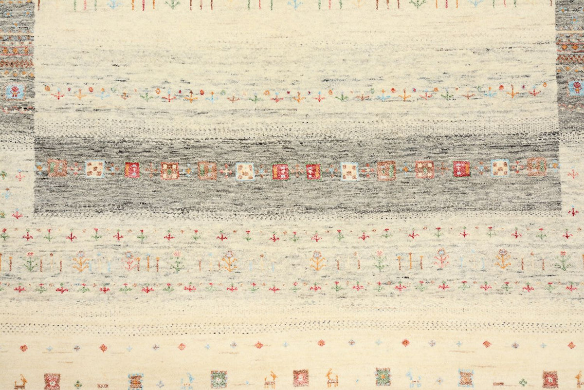 Gabbeh-mattan - Loribaft Indus - 243 x 171 cm - flerfärgad