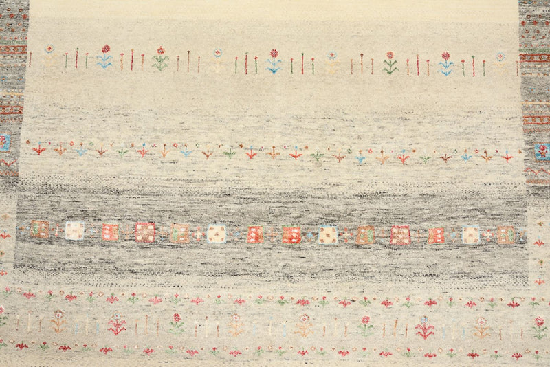 Gabbeh-mattan - Loribaft Indus - 252 x 203 cm - flerfärgad