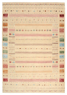 Gabbeh-mattan - Loribaft Indus - 246 x 171 cm - flerfärgad