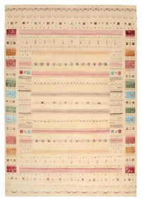 Gabbeh-mattan - Loribaft Indus - 246 x 171 cm - flerfärgad