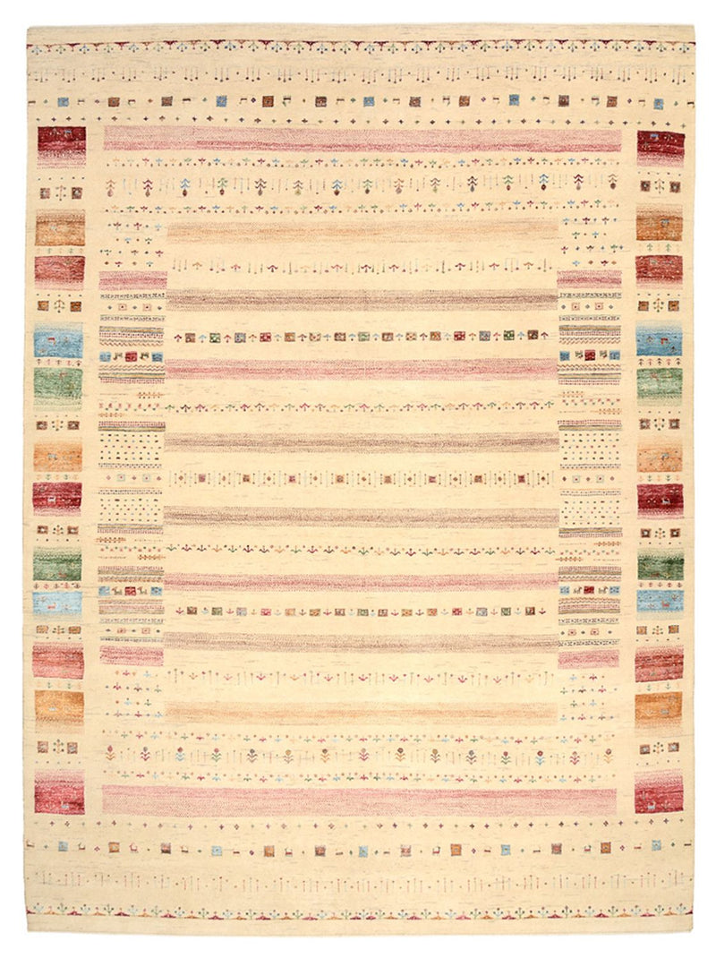 Gabbeh-mattan - Loribaft Indus - 335 x 248 cm - flerfärgad