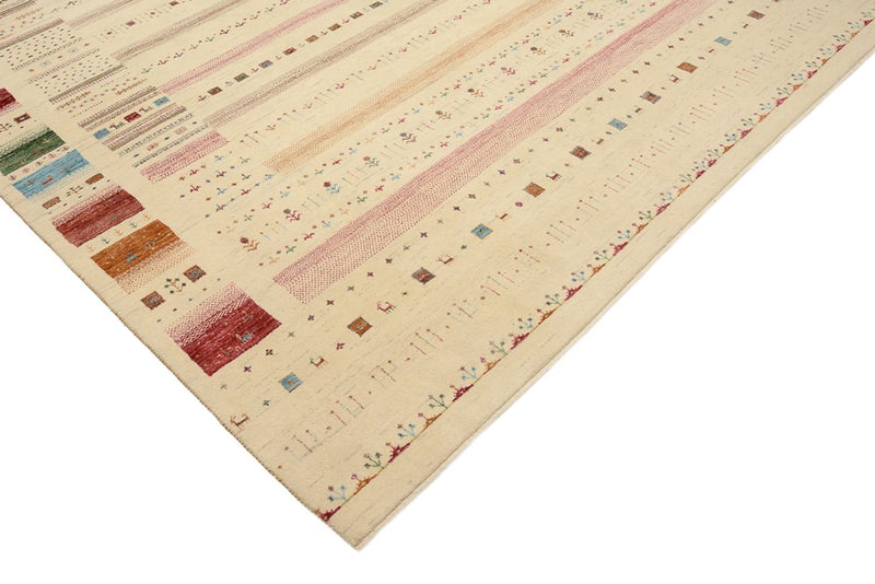 Gabbeh-mattan - Loribaft Indus - 335 x 248 cm - flerfärgad