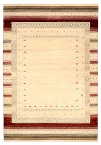 Gabbeh-mattan - Loribaft Indus - 296 x 203 cm - ljusbeige