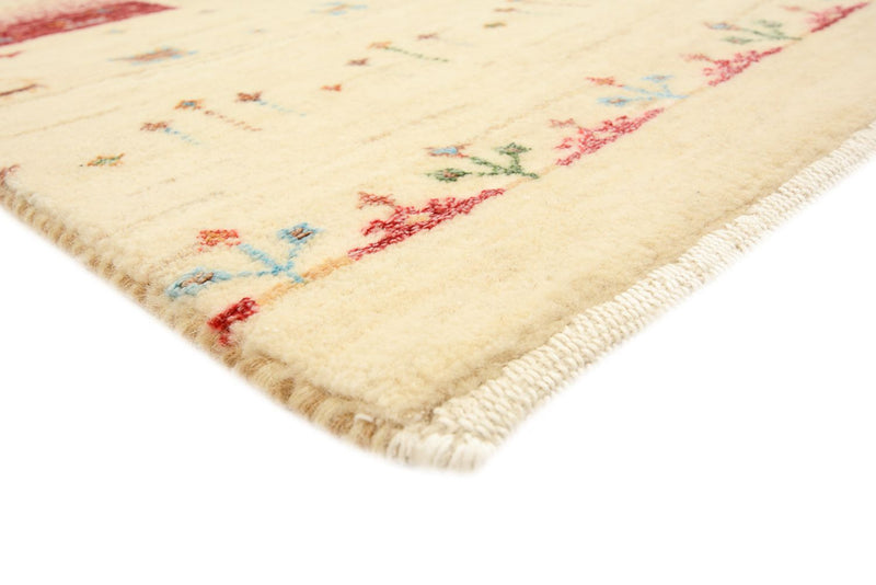 Gabbeh-mattan - Loribaft Indus - 241 x 172 cm - mörk beige