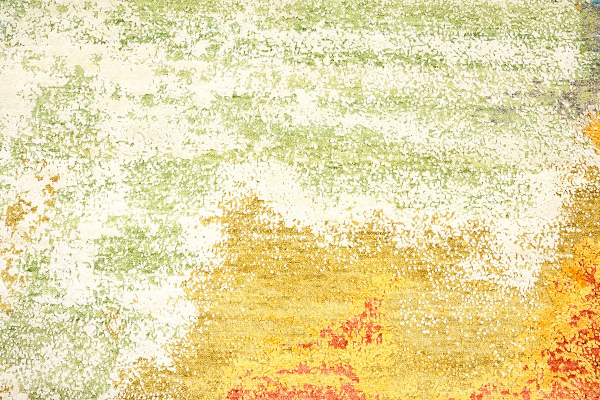 Designermatta - 303 x 244 cm - flerfärgad