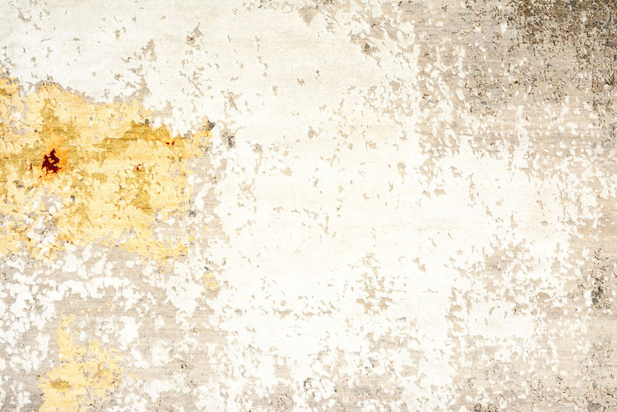 Designermatta - 367 x 270 cm - mörk beige