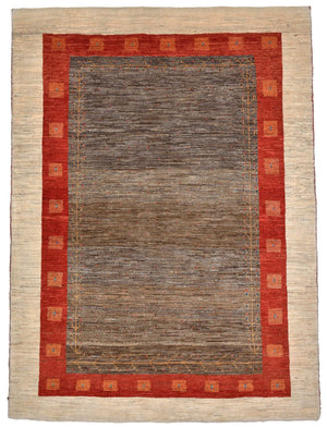 Gabbeh-matta - Loribaft Persian - 205 x 150 cm - brun
