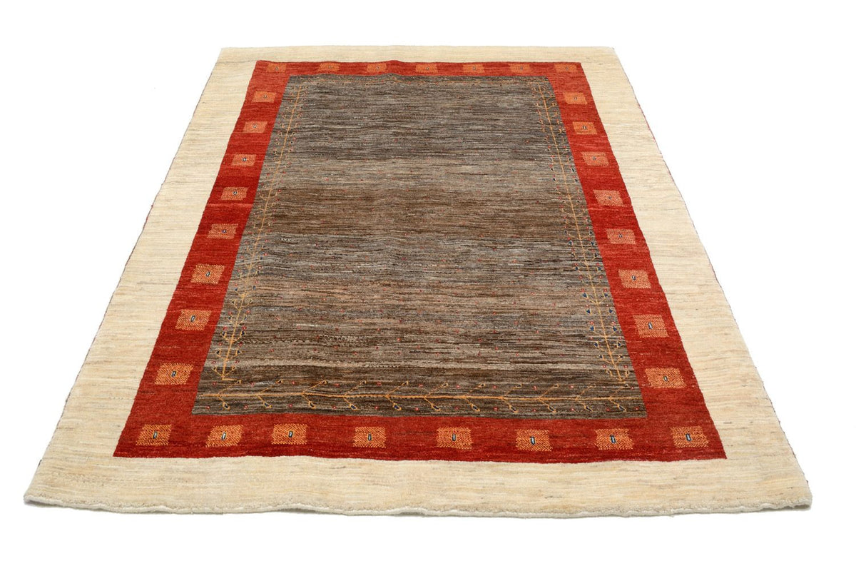 Gabbeh-matta - Loribaft Persian - 205 x 150 cm - brun