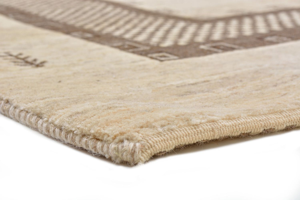 Gabbeh-matta - Loribaft Persian - 242 x 176 cm - beige