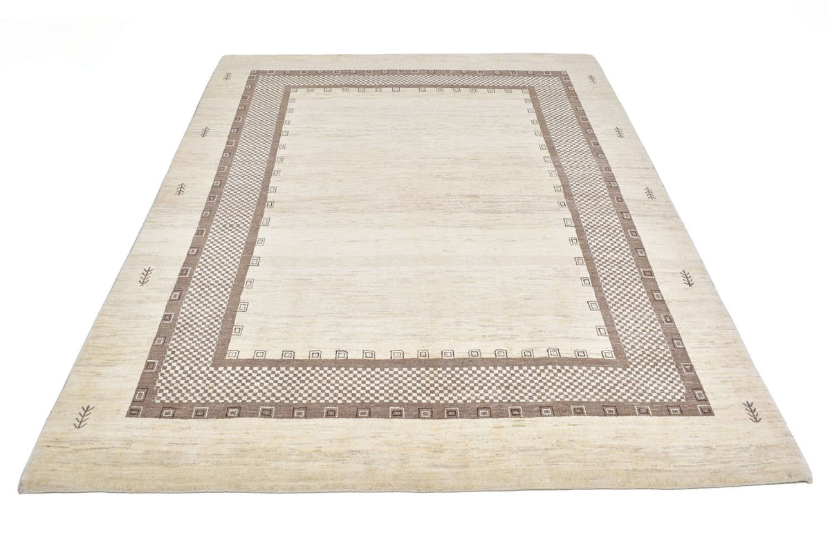 Gabbeh-matta - Loribaft Persian - 242 x 176 cm - beige