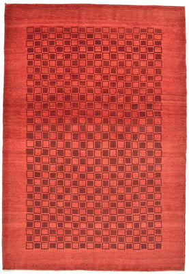 Gabbeh-matta - Loribaft Persian - 298 x 204 cm - röd
