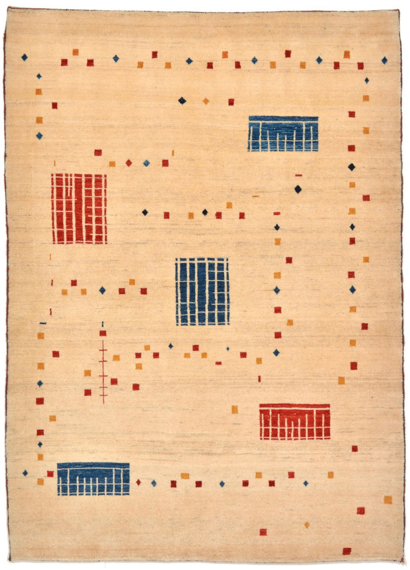 Gabbeh-matta - Loribaft Persian - 157 x 111 cm - flerfärgad