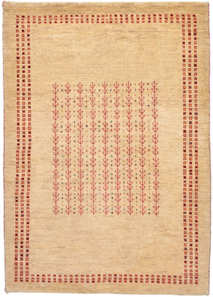 Gabbeh-matta - Loribaft Persian - 119 x 81 cm - natur