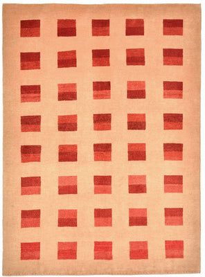 Gabbeh-matta - Loribaft Persian - 211 x 151 cm - röd