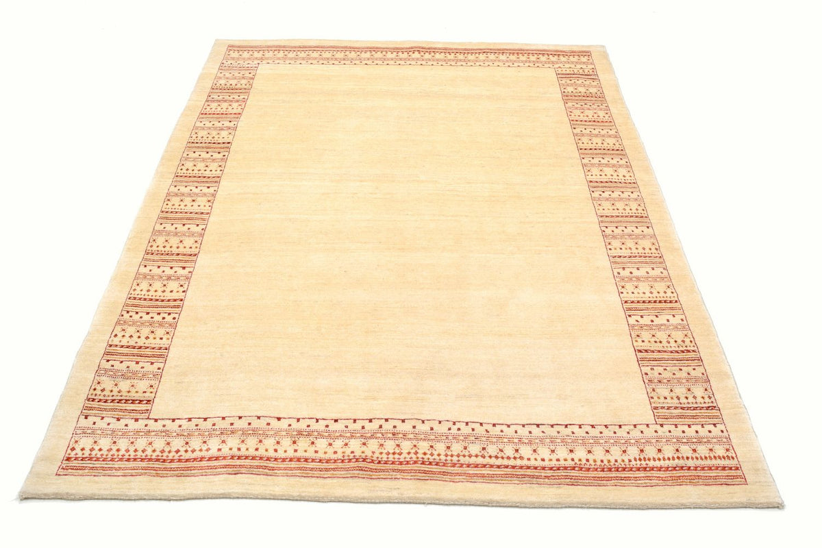 Gabbeh-matta - Loribaft Persian - 198 x 150 cm - beige