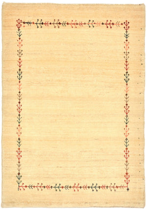 Gabbeh-matta - Loribaft Persian - 93 x 64 cm - natur