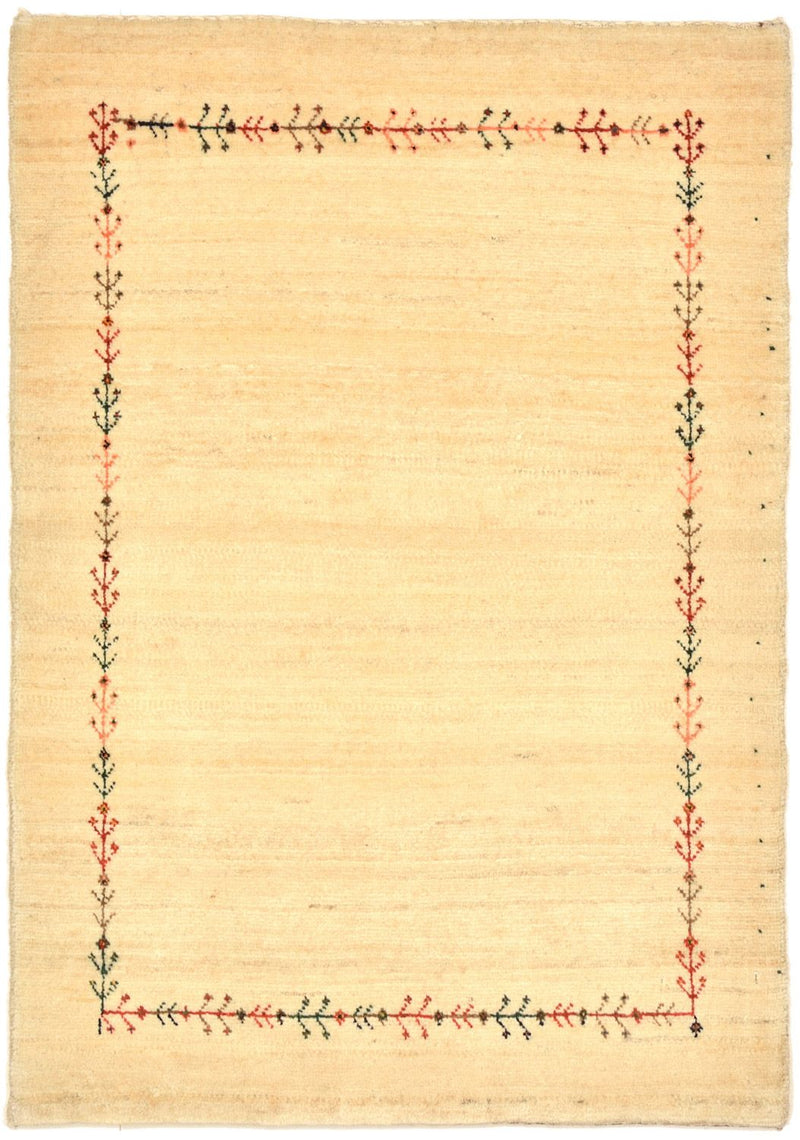 Gabbeh-matta - Loribaft Persian - 93 x 64 cm - natur