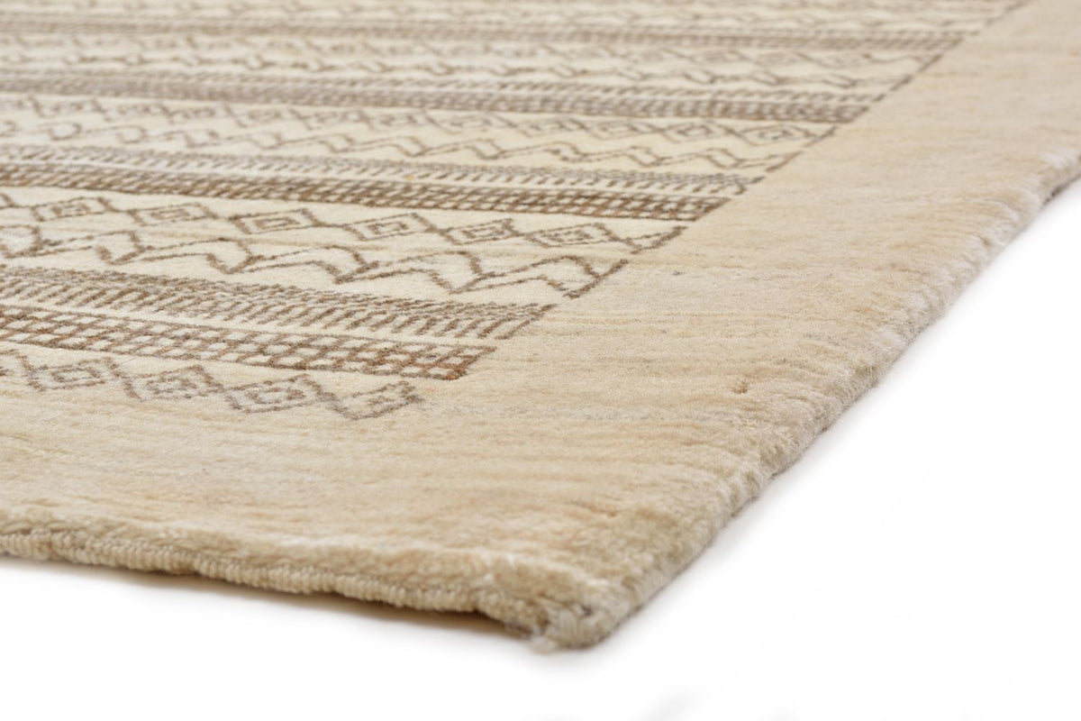 Runner Gabbeh-matta - Loribaft Persian - 297 x 85 cm - sand