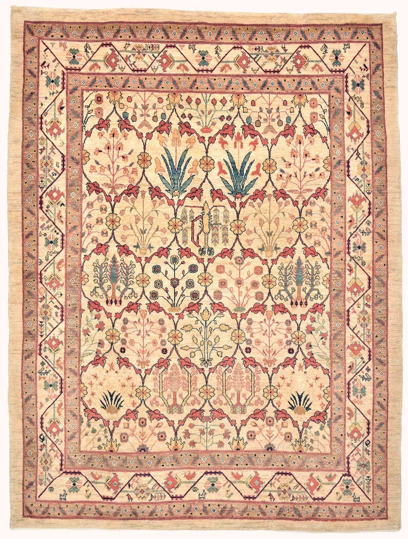 Gabbeh-matta - Loribaft Persian - 236 x 175 cm - flerfärgad