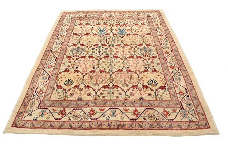 Gabbeh-matta - Loribaft Persian - 236 x 175 cm - flerfärgad