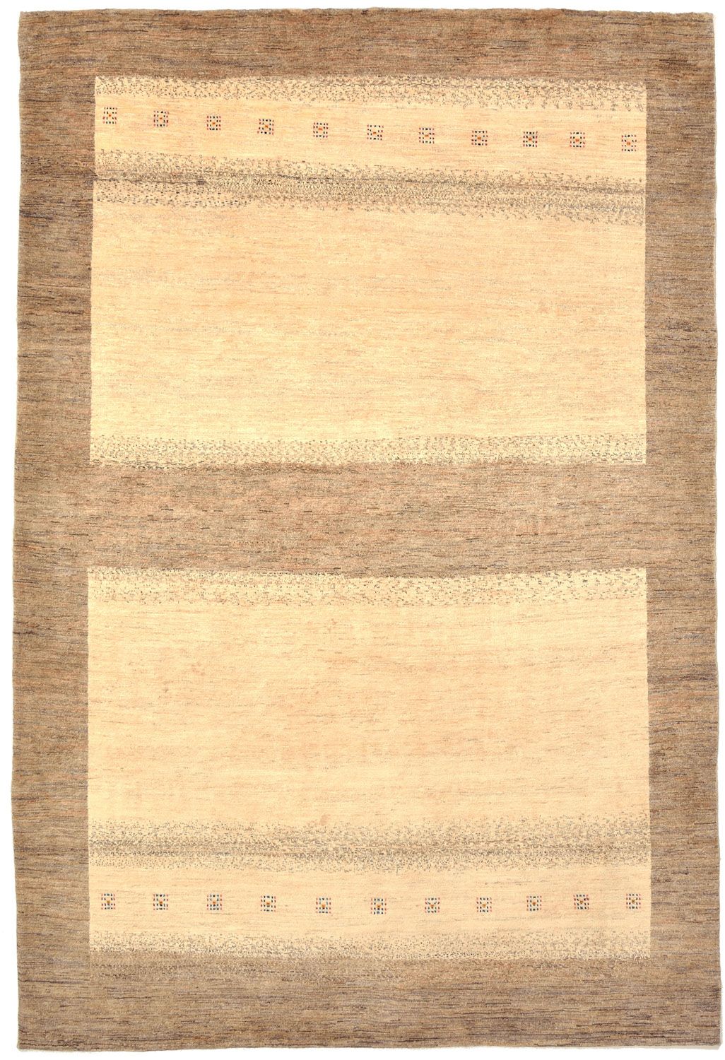 Gabbeh-matta - Loribaft Persian - 301 x 201 cm - beige