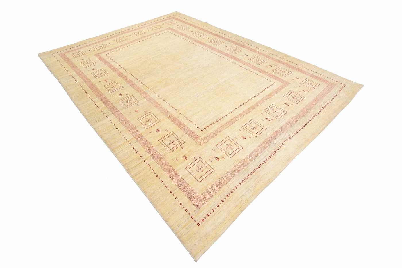 Loribaft Mattan 417x309cm - Perserteppich Wollteppich