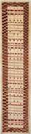 Runner Gabbeh-matta - Loribaft Persian - 391 x 88 cm - flerfärgad