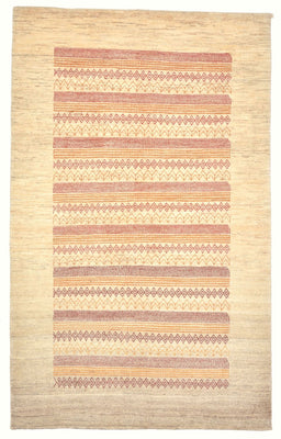 Gabbeh-matta - Loribaft Persian - 206 x 128 cm - sand