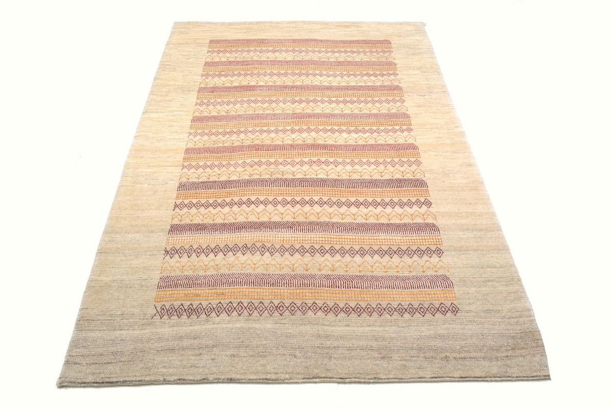 Gabbeh-matta - Loribaft Persian - 206 x 128 cm - sand