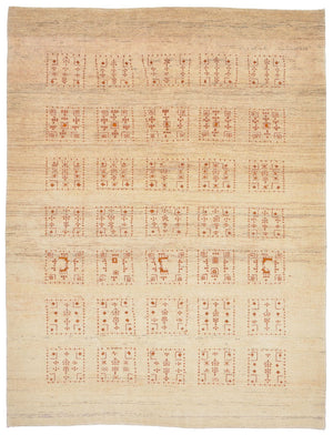 Gabbeh-matta - Loribaft Persian - 198 x 148 cm - natur