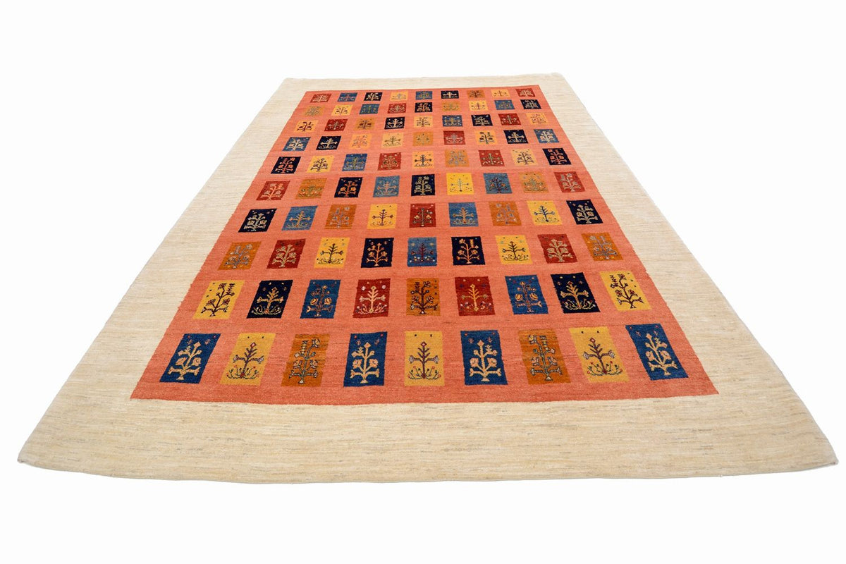 Gabbeh-matta - Loribaft Persian - 355 x 249 cm - orange