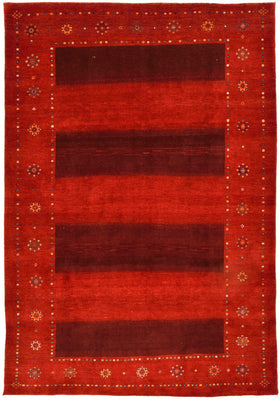Gabbeh-matta - Loribaft Persian - 332 x 230 cm - röd