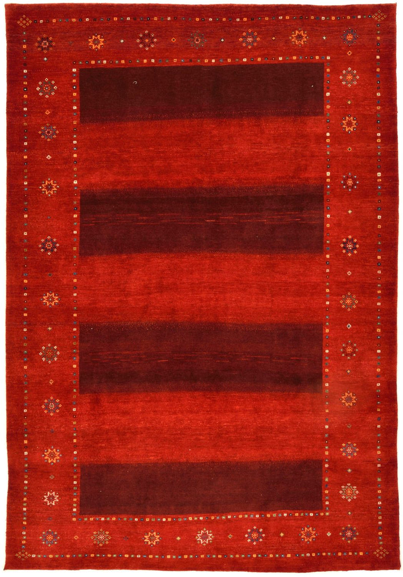 Gabbeh-matta - Loribaft Persian - 332 x 230 cm - röd