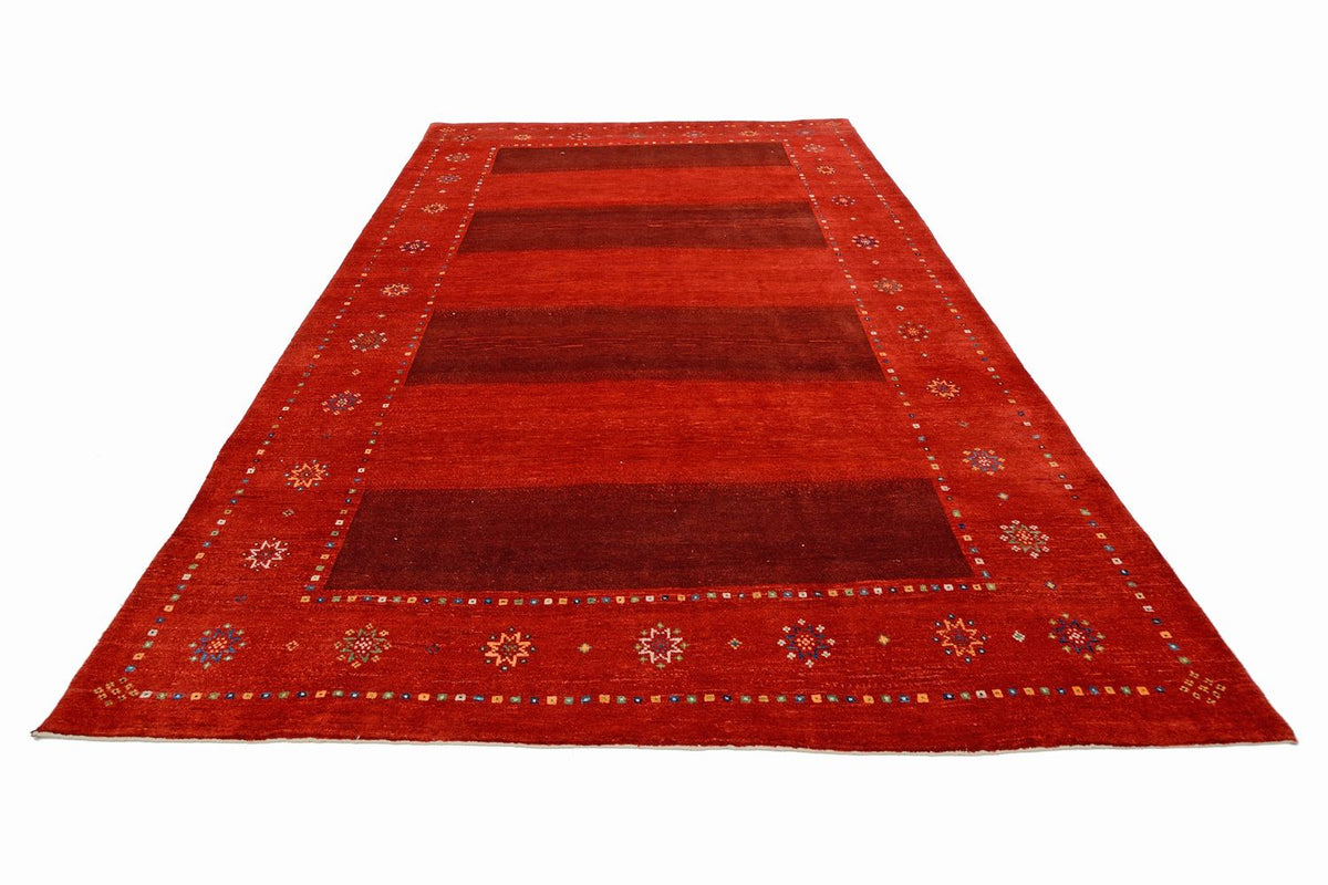 Gabbeh-matta - Loribaft Persian - 332 x 230 cm - röd