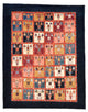 Loribaft Mattan 195x153cm - Perserteppich Wollteppich