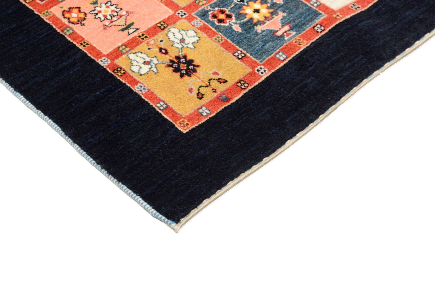 Loribaft Mattan 195x153cm - Perserteppich Wollteppich