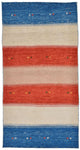 Loribaft Mattan 198x101cm - Perserteppich Wollteppich