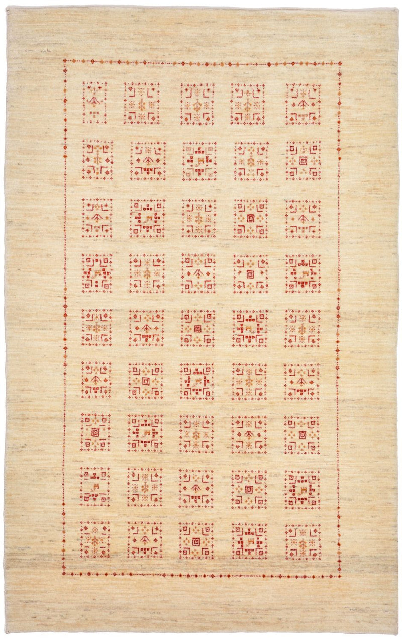 Gabbeh-matta - Loribaft Persian - 174 x 106 cm - beige